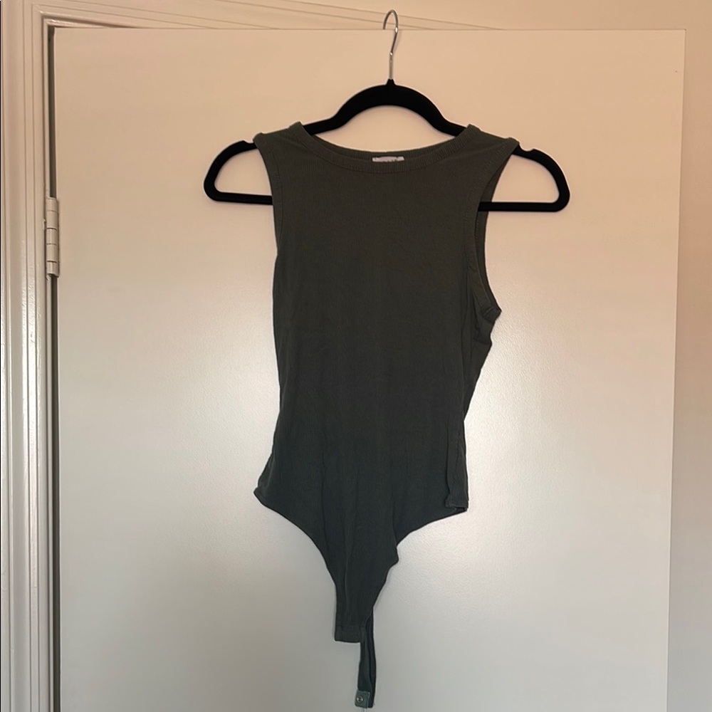 Le Lis Bodysuit - Forest Green
